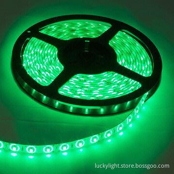 Green Color Flexible LED Strip 120 SMD 3528 LEDs/Meter Waterproof